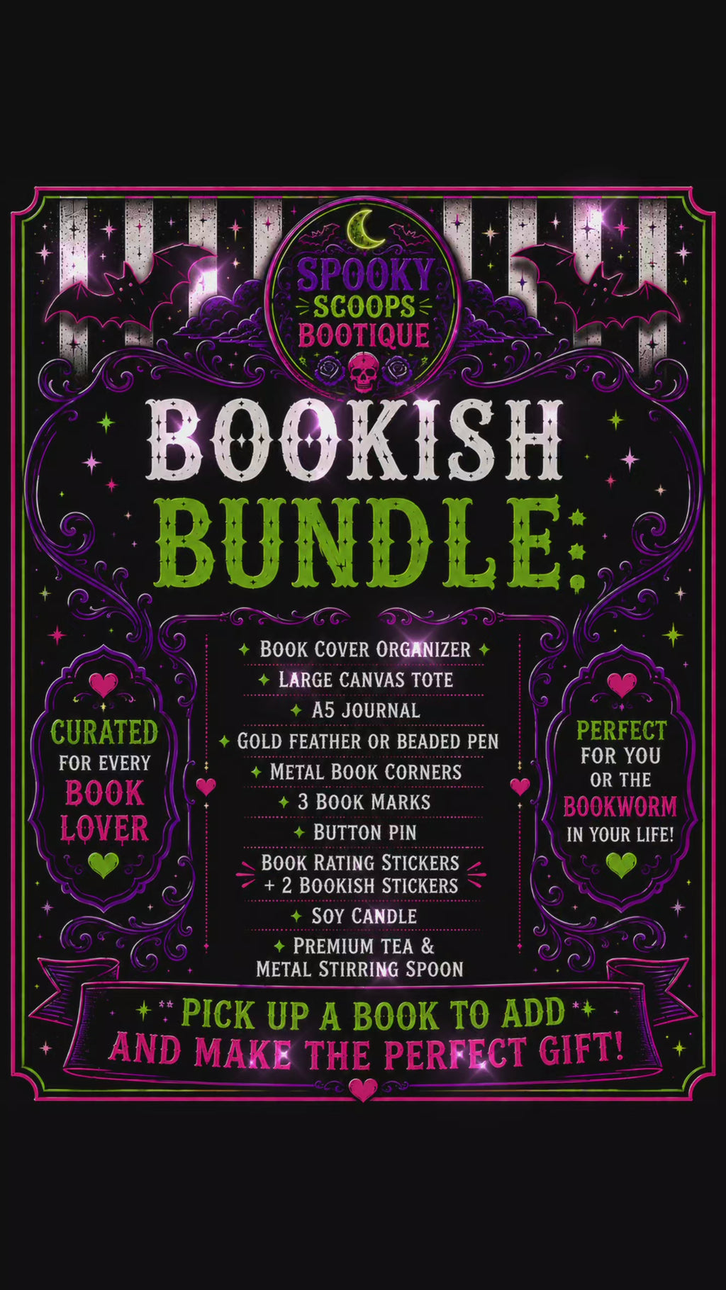 📖 Bookish Bundle- choose your vibe!